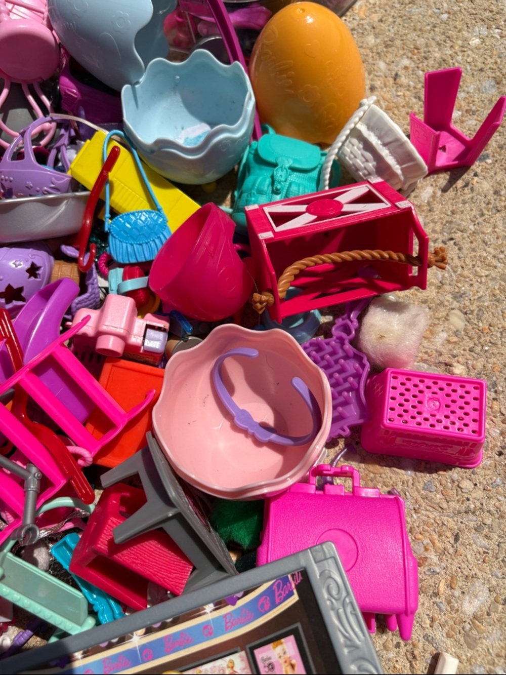 Assorted Barbie Accessories - Pink Mix - Picture 9 of 12